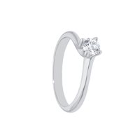 Anello Fratelli Stefani Gioielli Donna in Oro bianco Diamante 0.32 Ct BBA25030EC - BBA25030EC